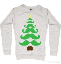 Bluza ADLER dama Moustache Christmas tree Migdala melanj