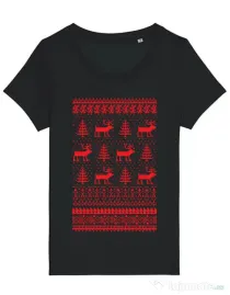 Tricou STANLEY STELLA dama Reindeers Negru