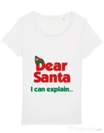 Tricou STANLEY STELLA dama I can explain Alb