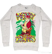 Bluza ADLER dama Naughty Santa Migdala melanj