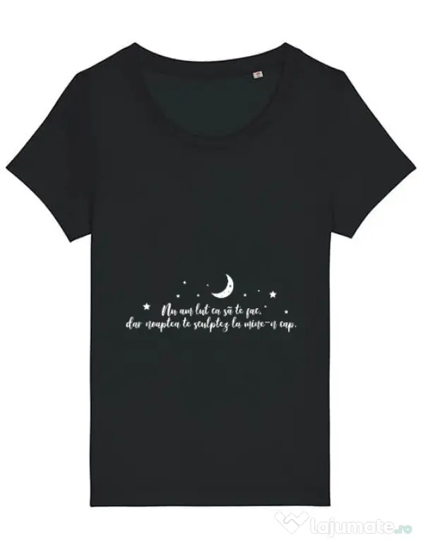 Tricou STANLEY STELLA dama Nu am lut Negru