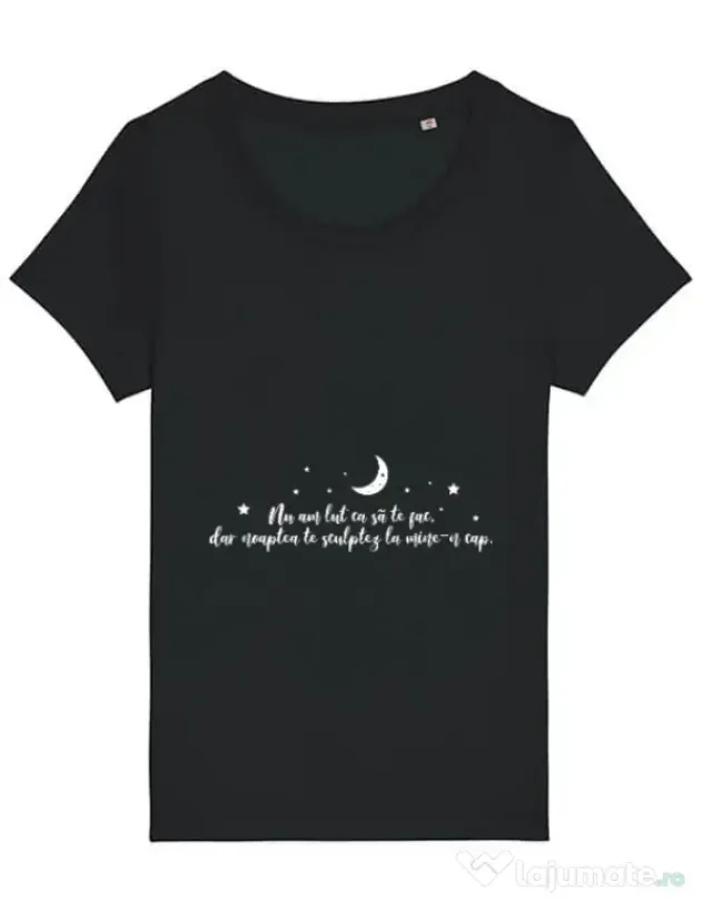 Tricou STANLEY STELLA dama Nu am lut Negru