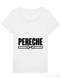Tricou STANLEY STELLA dama Pereche Alb
