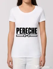 Tricou STANLEY STELLA dama Pereche Alb