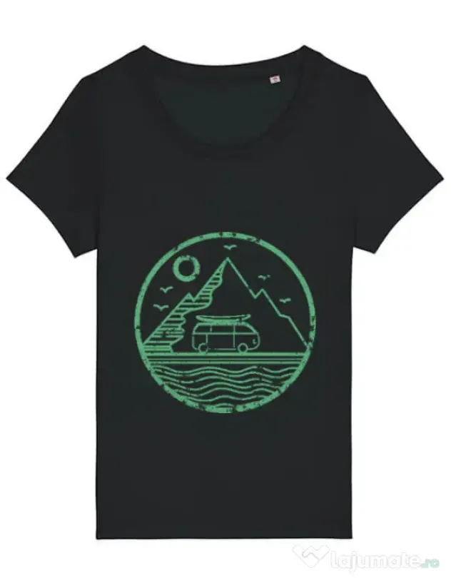 Tricou STANLEY STELLA dama Van Negru