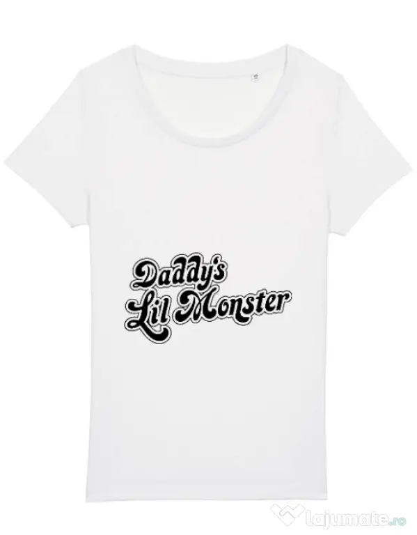 Tricou STANLEY STELLA dama Lil monster Alb