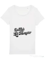 Tricou STANLEY STELLA dama Lil monster Alb