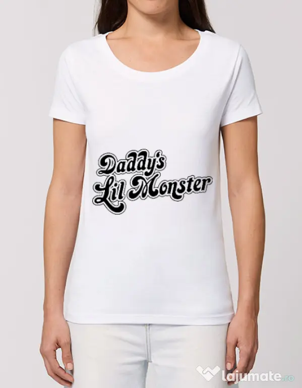 Tricou STANLEY STELLA dama Lil monster Alb