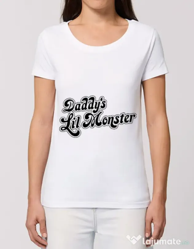 Tricou STANLEY STELLA dama Lil monster Alb