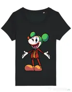Tricou STANLEY STELLA dama Joker Mouse Negru