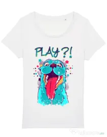 Tricou STANLEY STELLA dama Play Alb