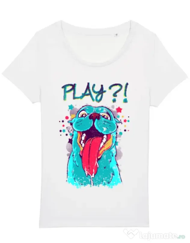 Tricou STANLEY STELLA dama Play Alb