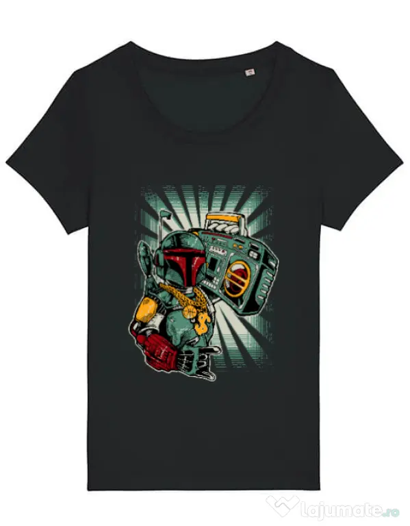 Tricou STANLEY STELLA dama Ghetobobaster Negru