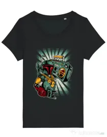 Tricou STANLEY STELLA dama Ghetobobaster Negru
