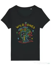 Tricou STANLEY STELLA dama Wild ones Negru