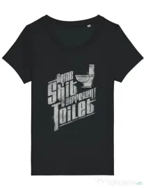 Tricou STANLEY STELLA dama Same shit Negru