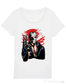 Tricou STANLEY STELLA dama Jason will be back Alb