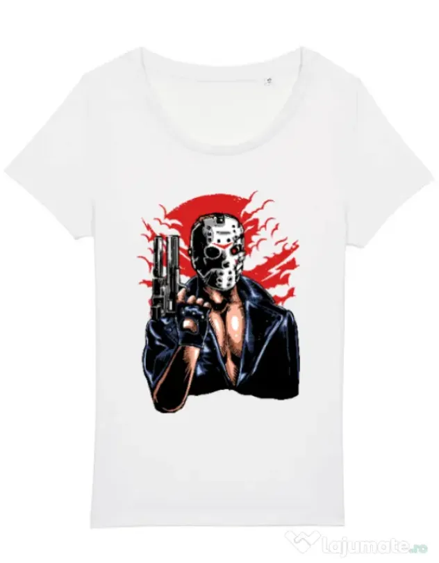 Tricou STANLEY STELLA dama Jason will be back Alb