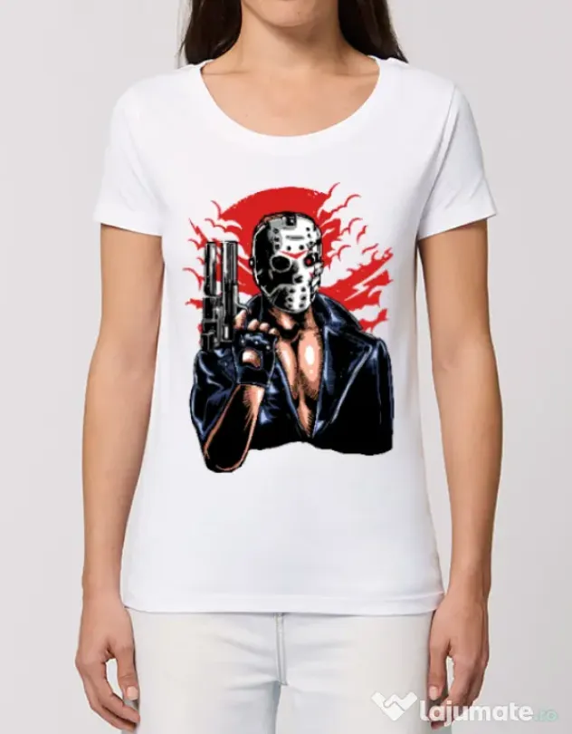 Tricou STANLEY STELLA dama Jason will be back Alb