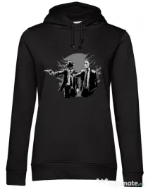 Hoodie dama cu gluga Pulp killer Negru