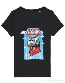 Tricou STANLEY STELLA dama Cleaning league toilet paper Negru
