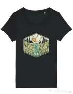Tricou STANLEY STELLA dama Beauty waterfall Negru