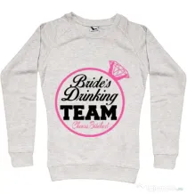 Bluza Petrecerea burlacitelor ADLER Brides drinking team Migdala melanj