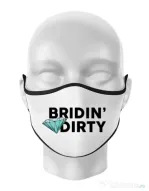 Masca personalizata reutilizabila Bridin dirty Alb