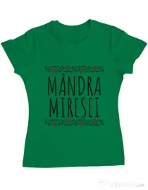 Tricou Burlacite ADLER Mandra miresei Verde