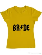 Tricou Mireasa ADLER Bride ACDC Galben