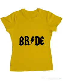 Tricou Mireasa ADLER Bride ACDC Galben
