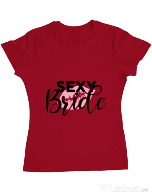 Tricou Mireasa ADLER Sexy bride Rosu