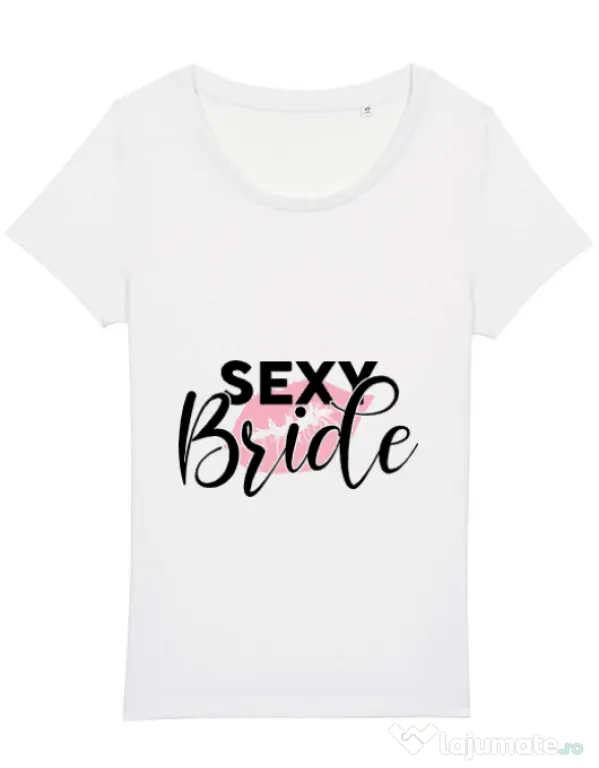 Tricou Mireasa STANLEY STELLA Sexy bride Alb