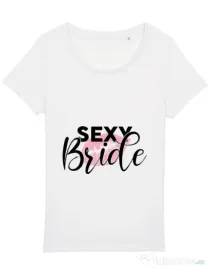 Tricou Mireasa STANLEY STELLA Sexy bride Alb
