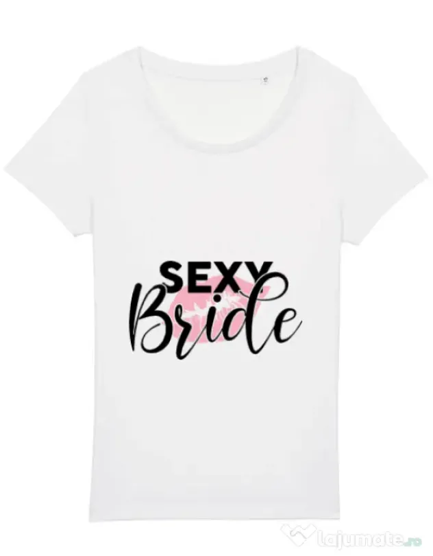 Tricou Mireasa STANLEY STELLA Sexy bride Alb