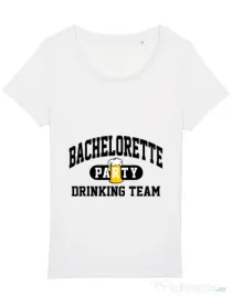 Tricou Petrecerea burlacitelor STANLEY STELLA Bachelorette party Alb