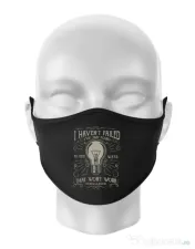 Masca personalizata reutilizabila 10000 Ways Negru 