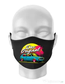 Masca personalizata reutilizabila Das original Negru