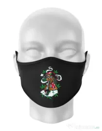 Masca personalizata reutilizabila Jamaican Negru