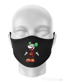 Masca personalizata reutilizabila Joker Mouse Negru