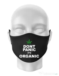 Masca personalizata reutilizabila Organic Negru