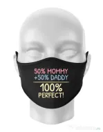 Masca personalizata reutilizabila Perfect baby Negru