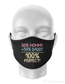 Masca personalizata reutilizabila Perfect baby Negru