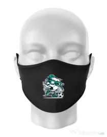 Masca personalizata reutilizabila Street Soccer Negru
