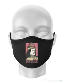 Masca personalizata reutilizabila Vlad Dracula Negru