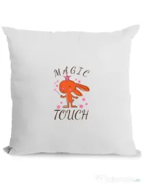 Perna personalizata Magic touch Alb