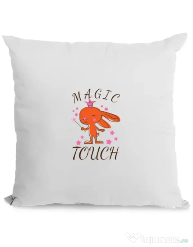 Perna personalizata Magic touch Alb