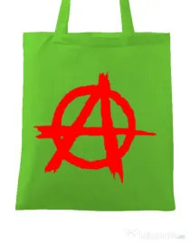 Sacosa din panza Anarchy Verde mar