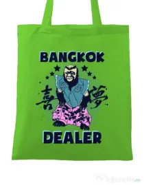 Sacosa din panza Bangkok dealer Verde mar