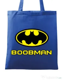 Sacosa din panza Boobman Albastru regal